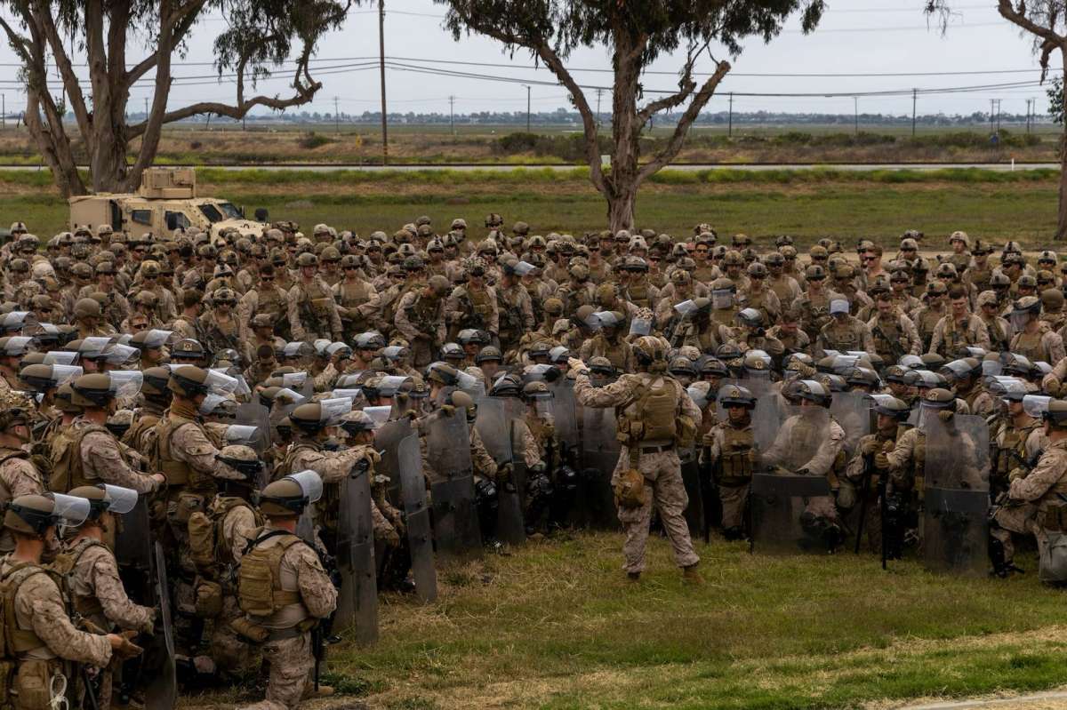 Marines ready for LA deployment amid nationwide protests