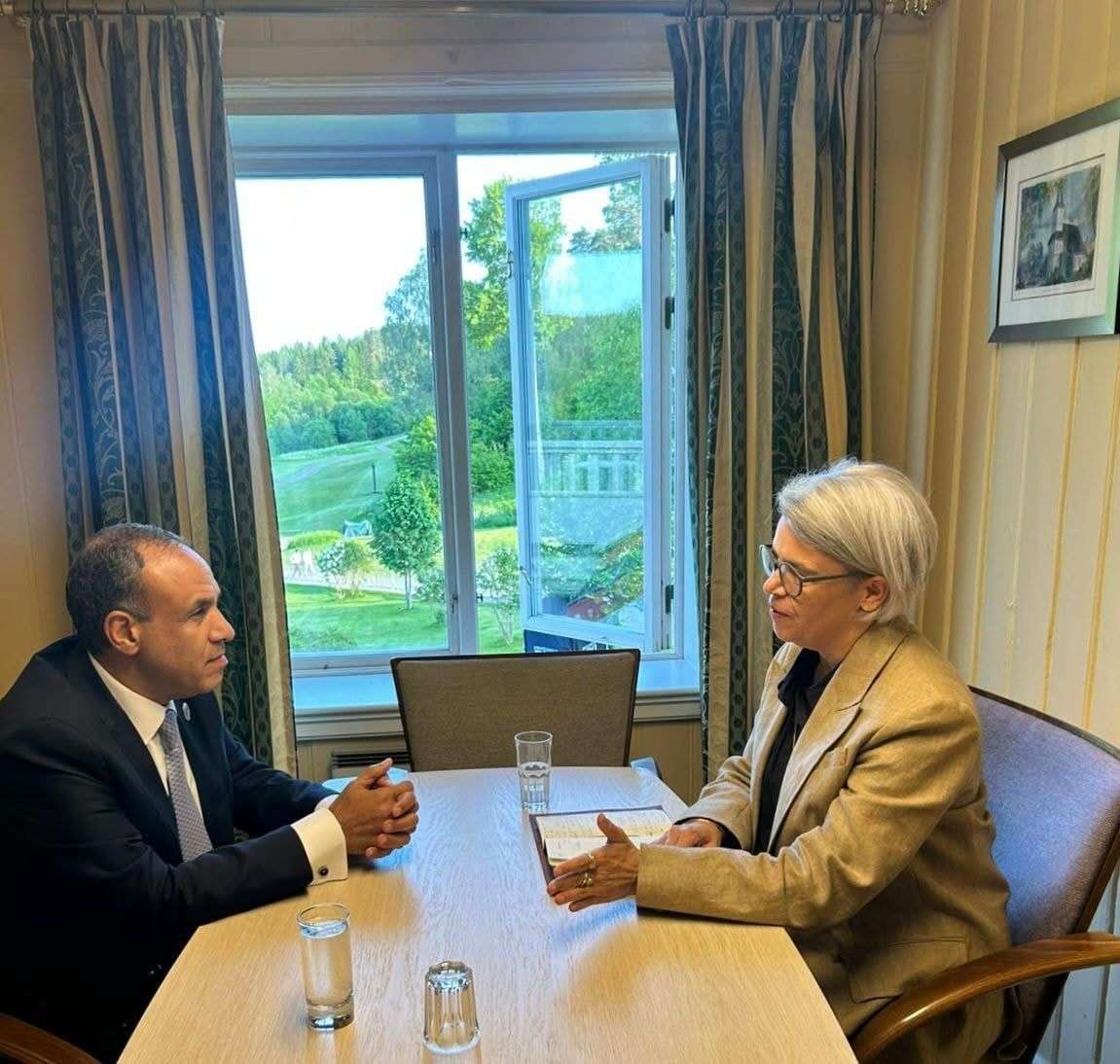 Egypt, EU envoy discuss Sudan crisis, Somalia security, and Red Sea stability at Oslo Forum