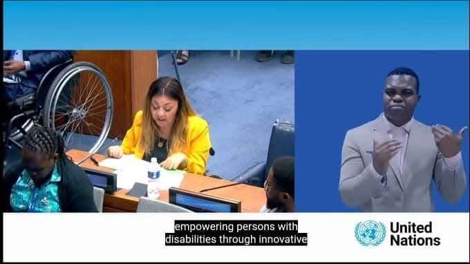 Egypt shares model for empowering persons with disabilities at conference
