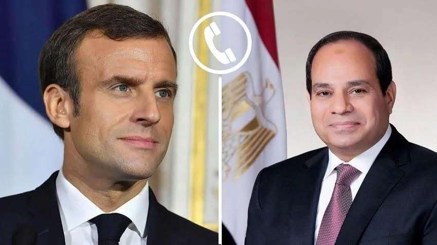 Egyptian, French leaders discuss regional developments