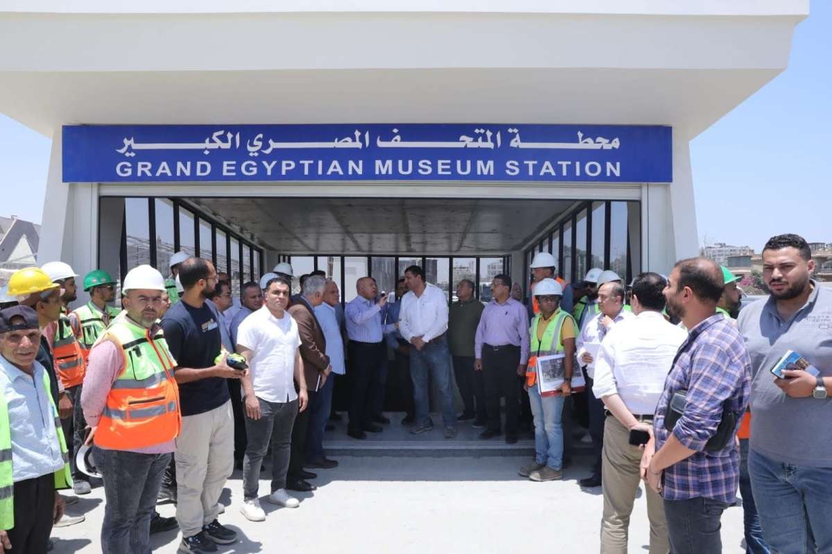 Grand Egyptian Museum station highlights Egypt’s new eco-friendly BRT bus line expansion