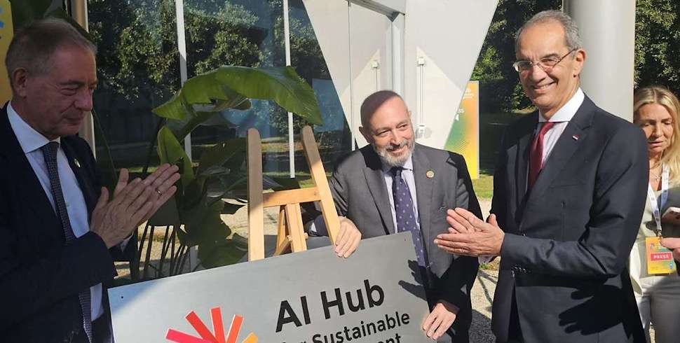 Egypt’s ICT Minister joins launch of AI Centre for Sustainable Development in Rome