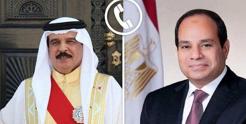 Egypt, Bahrain leaders call for calm amid regional escalation, Gaza crisis