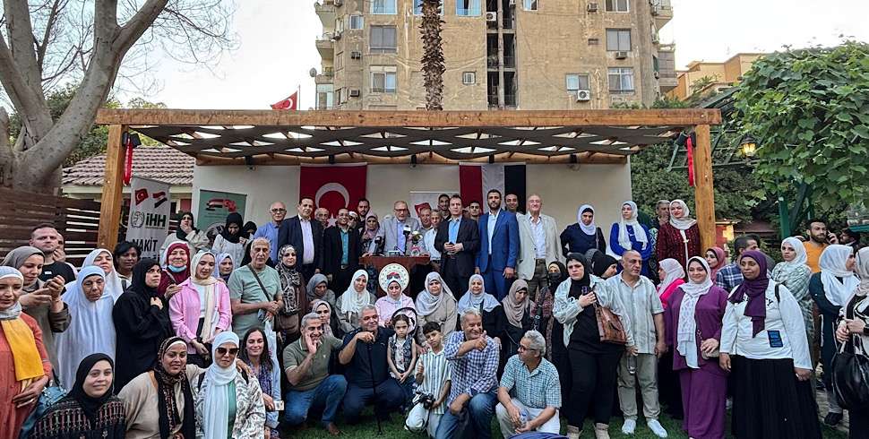 Turkish Embassy in Cairo leads Eid al-Adha solidarity event for Palestinian families