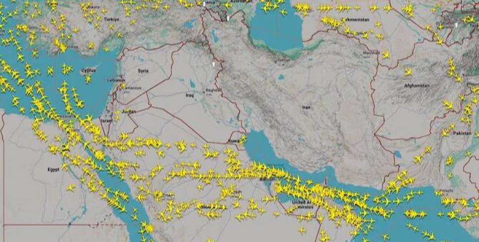 Airlines steer clear of Middle East airspace following US strikes in Iran