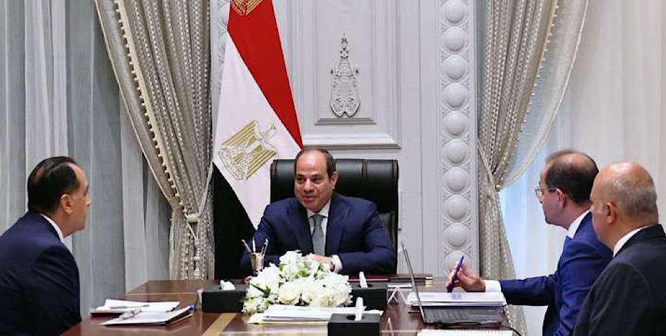 Egyptian President reviews economic progress and tax reform efforts