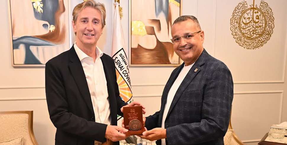 South Sinai governor honors UNDP for sustainable community impact