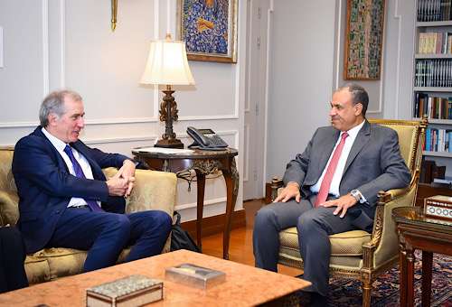 Egypt urges crossfire, reconstruction in Gaza during talks with EU peace envoy 