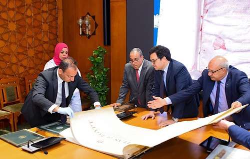 Egypt steps up preservation of historic documents, manuscripts