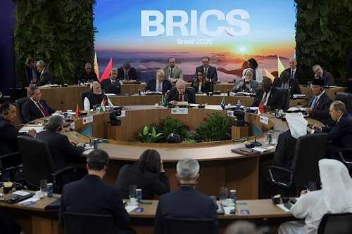 BRICS urges Gaza ceasefire, denounces strikes on Iran, and criticizes Trump’s tariff threats