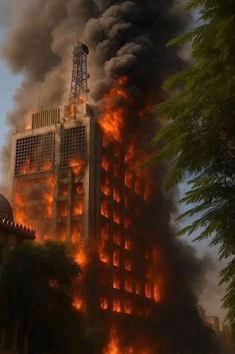 Ramses Telephone Central: Legacy lost in flames