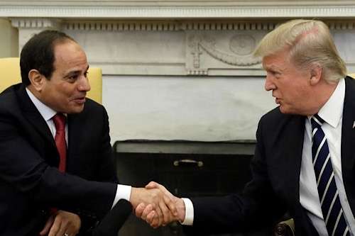 Egypt’s President Sisi praises Trump’s efforts toward global peace