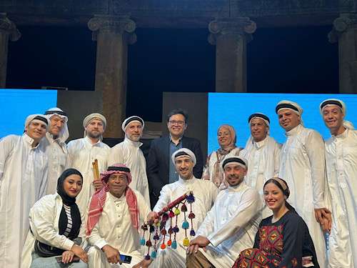Sinai Folk Arts light up Jerash Festival in Jordan