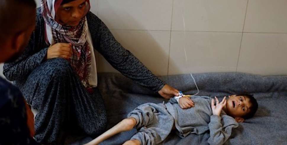 A quarter of children at Gaza clinics suffering from malnutrition