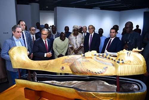 Egypt donates Tutankhamun sarcophagus replica to Senegal