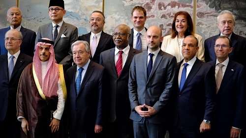 Egypt reaffirms commitment to two-state solution at high-level conference on Palestine