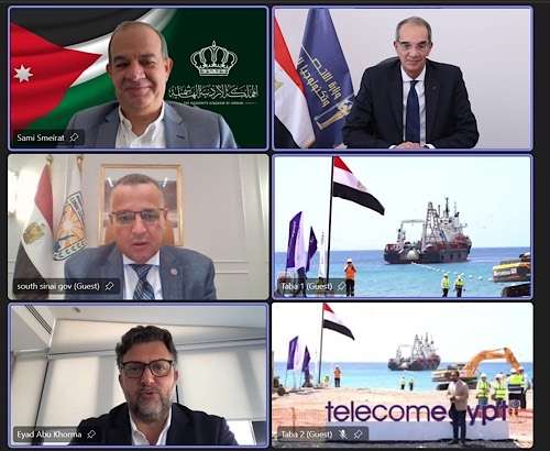 Egypt and Jordan launch landmark high-capacity undersea cable, connecting Asia, Africa, and Europe