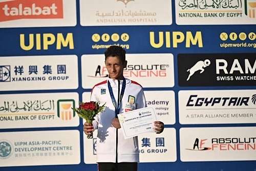 Egypt secures 2 gold and 1 bronze at U15 Men’s Modern Pentathlon World Championship