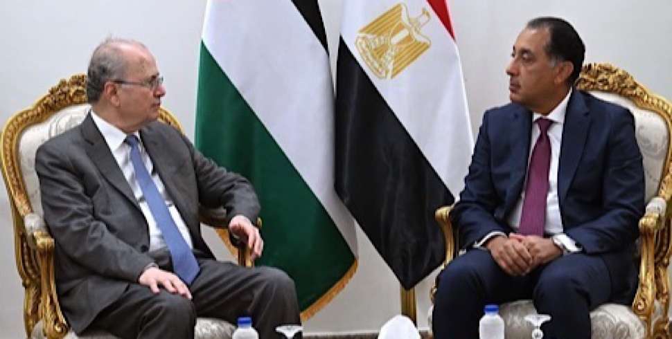 Egypt reaffirms unwavering support for Palestinian cause in meeting with Palestinian Prime Minister