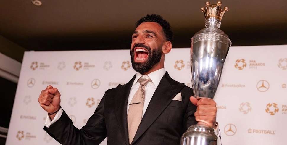 Mo Salah secures a historic third PFA Players’ Player of the Year award