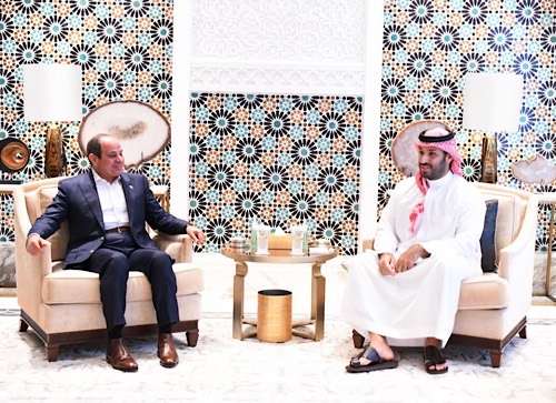Sisi and Mohammed bin Salman reaffirm Egypt-Saudi partnership, discuss Gaza