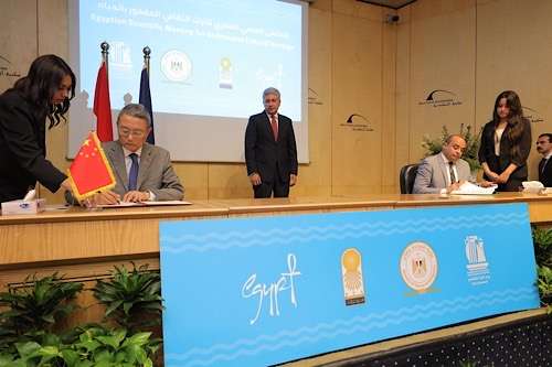 Egypt and China sign landmark agreement to protect underwater cultural heritage