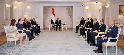 President Sisi reaffirms strong support for Lebanese stability