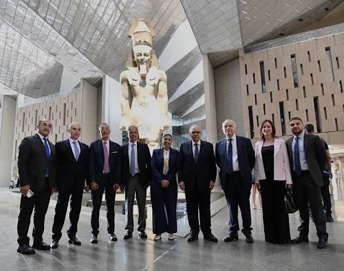 Lebanese delegation celebrates ancient Egyptian civilization at Grand Museum Museum