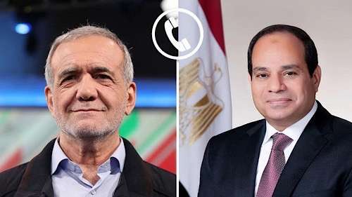 Sisi, Pezeshkian speak following nuclear pact