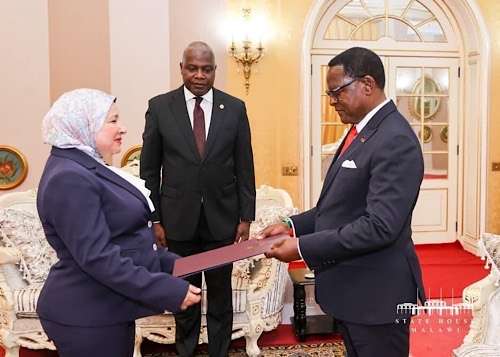 Egypt's new ambassador presents credentials to Malawi’s President
