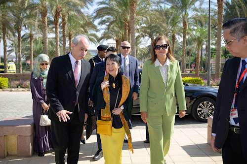 AUC welcomes First Lady of Singapore for landmark campus visit