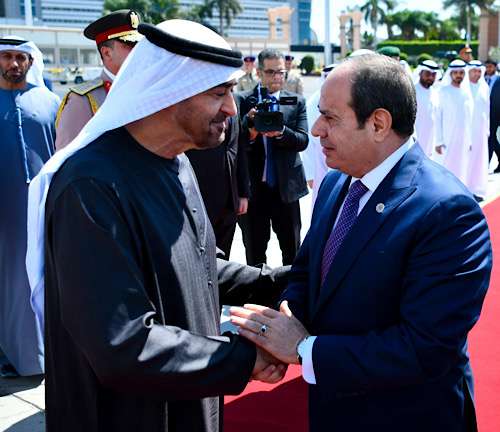 Egypt and UAE leaders strengthen ties in Cairo summit