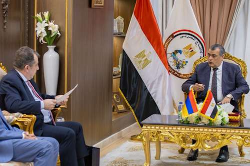 Egypt and Armenia explore enhanced cooperation in military and civilian manufacturing