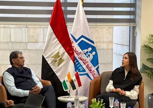 Egypt and India discuss health insurance and digital transformation cooperation