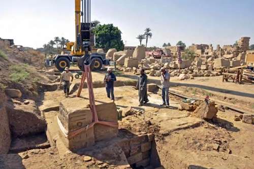 New archaeological discovery at Karnak Temples uncovers Greco-Roman stela