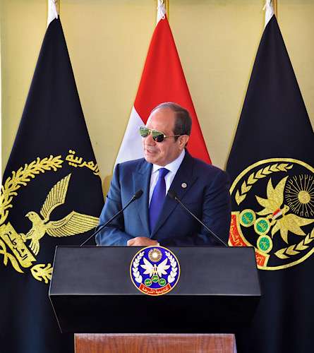 President Sisi honors Police Graduates, calls for unity and peace efforts on Gaza