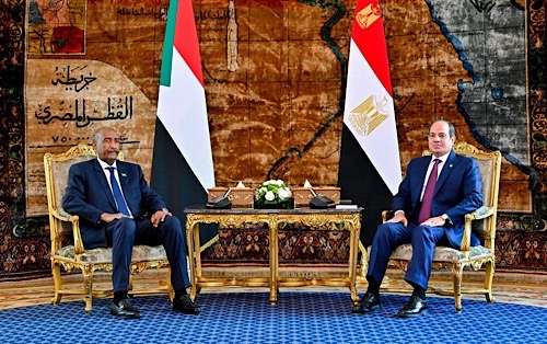 Egypt, Sudan leaders meet in Cairo to boost peace efforts and regional cooperation