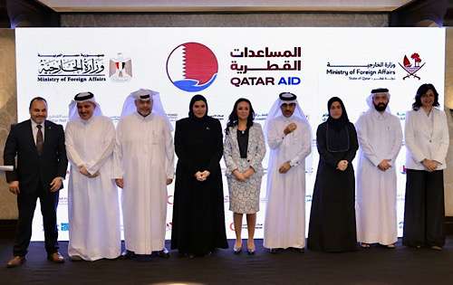 Egypt, Qatar celebrate humanitarian cooperation for Gaza