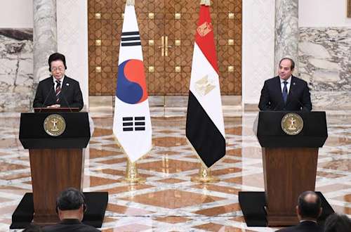 Egypt, S. Korea mark new chapter in ties as President Yoon visits Cairo
