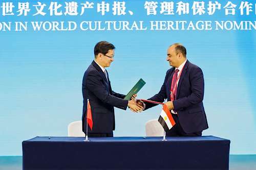 Egypt and China sign major cultural heritage co-operation agreement