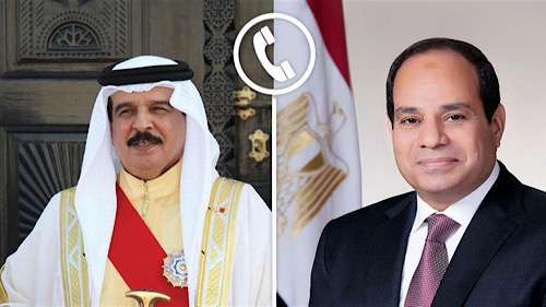 President Sisi, Bahrain’s King Hamad reaffirm full support for Trump Peace Plan
