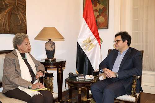 Egyptian culture minister honors Salwa Bakr for inaugural BRICS Literary Prize