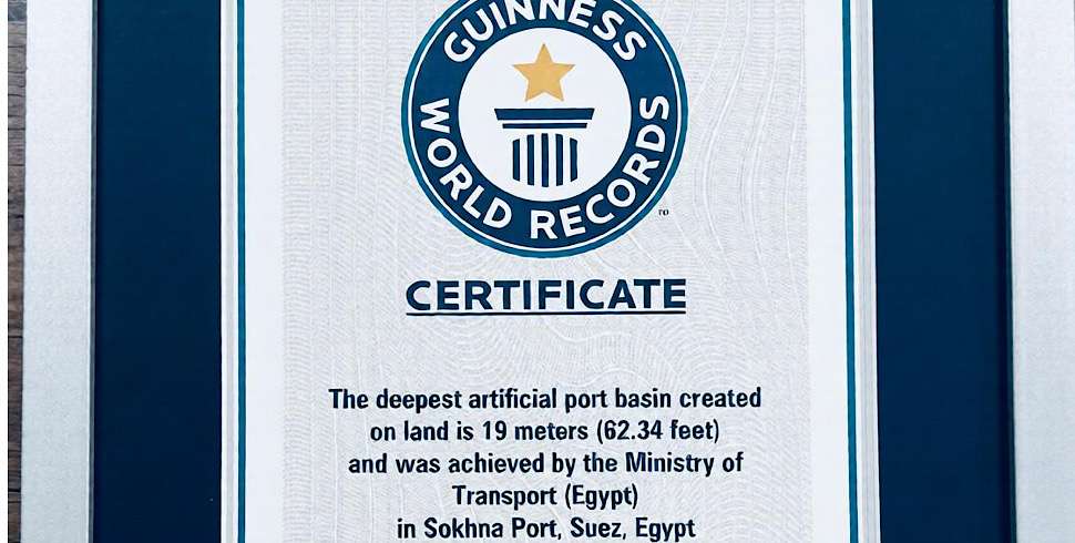 Egypt's Ain Sokhna Port breaks depth record