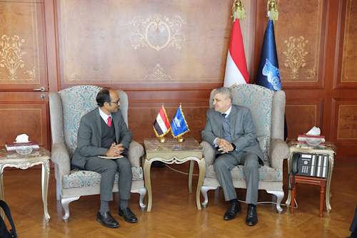Suez Canal Authority meets UN Disaster Risk Chief on maritime safety cooperation