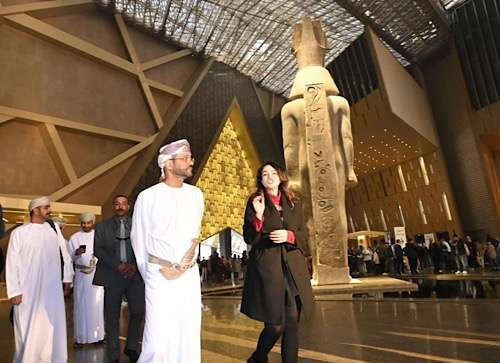 Omani FM praises Grand Egyptian Museum during official visit