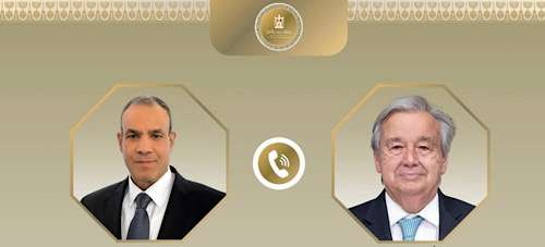 Egypt and UN chief confer on Gaza, Sudan, Yemen, and Somali sovereignty