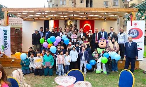 Turkey’s Embassy in Cairo continues aid activities for Palestinian families