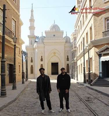 Odain Watson visits Egypt’s Media Production City to explore film collaboration
