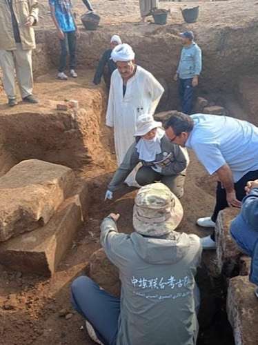 Egypt-China team uncovers temple remains of King Apries