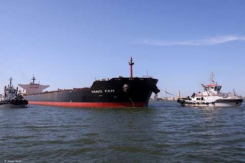 Egypt’s Damietta Port receives record-breaking bulk carrier